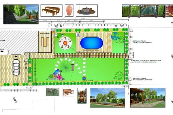 DCA Ateliér - Záhrady - Projekcia 1