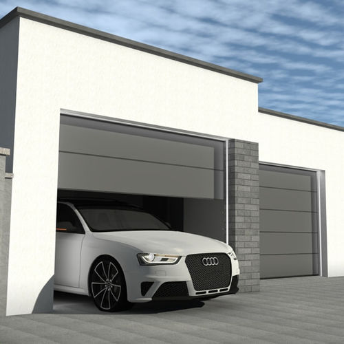 DCA Ateliér - Dvojgaráž so záhradným altánkom - Michalovce (2021) - 2