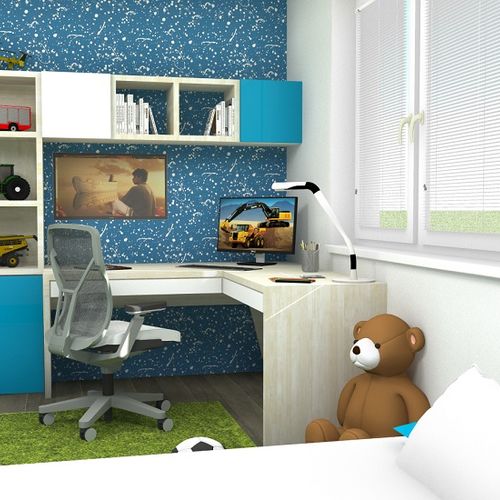 DCA Ateliér - Interiér rodinného domu - Detská izba - Moravany (2017) - 2