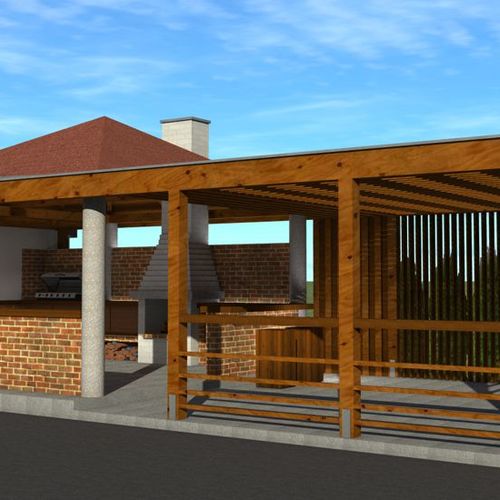 DCA Ateliér - Redizajn záhradného altánku - Nižné Nemecké (2020) - 1