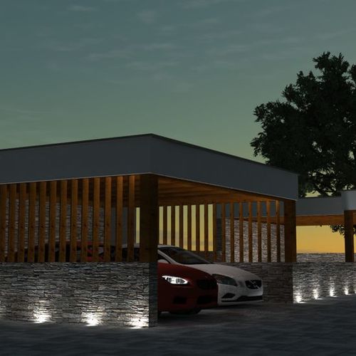 DCA Ateliér - Multifunkčné prístrešky - Rodinný dom - Seňa (2019) - 1