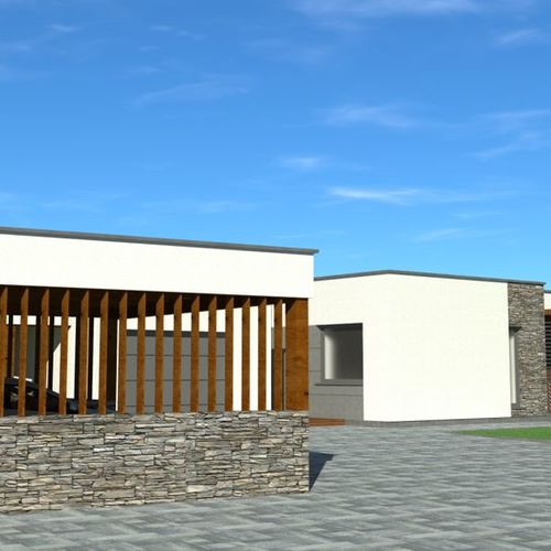 DCA Ateliér - Multifunkčné prístrešky - Rodinný dom - Seňa (2019) - 2