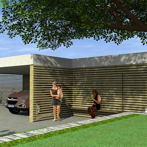 DCA Ateliér - Multifunkčný prístrešok - Laškovce (2013) - 2