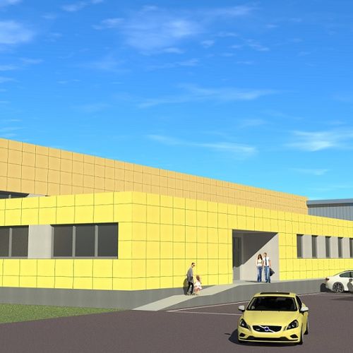 DCA Ateliér - Telocvičňa - Rekonštrukcia a zmena využitia objektu - Michalovce (2016) - 1