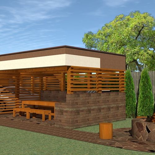 DCA Ateliér - Multifunkčný prístrešok - Koškovce (2017) - 1